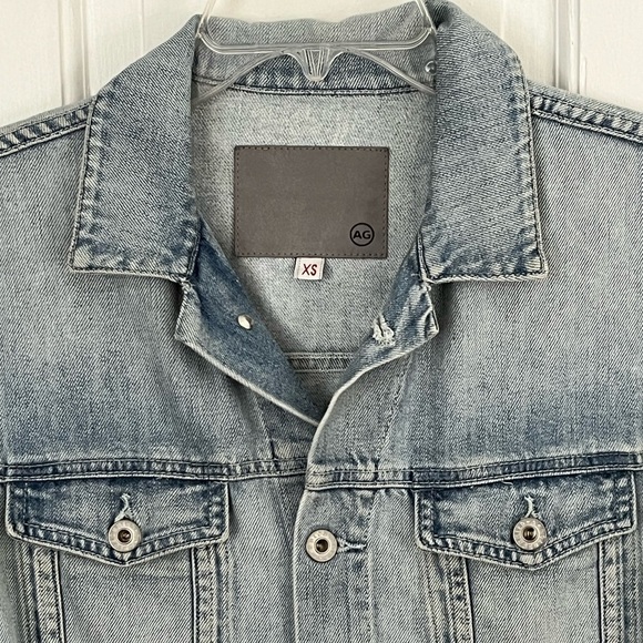 Ag Adriano Goldschmied Light Wash Denim
Jean Jacket Womens Size XS Streetwear - Picture 2 of 12